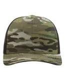 Richardson Hats 862 Tactical Trucker Cap in Multicam original/ coyote brown