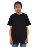 Shaka Wear SHDLT Adult 5.9 oz., Double Layer Short in Black/ white
