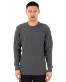 Shaka Wear SHFTC Men's Spandex Thermal Crewneck T- in C grey