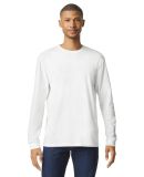 Gildan G674 Unisex Softstyle CVC Long Sleeve T-Shi in White