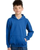 Gildan SF500B Youth Softstyle Midweight Fleece Hoo in Royal