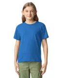 Gildan G670B Youth Softstyle CVC T-Shirt in Royal mist