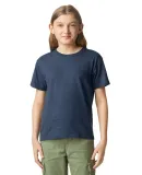 Gildan G670B Youth Softstyle CVC T-Shirt in Navy mist