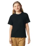 Gildan G670B Youth Softstyle CVC T-Shirt in Pitch black