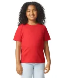 Gildan G670B Youth Softstyle CVC T-Shirt in Red mist