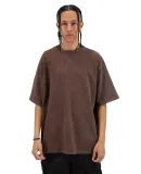 Shaka Wear SHGDN Men's Garment Dyed Designer T-Shi in Mocha