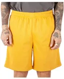 Shaka Wear SHMPS Men's Mesh PE Gym Short in Mustard