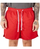 Shaka Wear SHPRS Men's Poly Running Short in Red