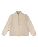 Shaka Wear SHSJ Men's Sherpa Jacket in Cream