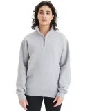 Champion Clothing S450 Powerblend® Quarter-Zip Sw in Light steel