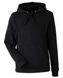 J America 8720 BTB Fleece Hooded Sweatshirt in Black