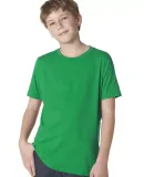 Next Level 3310 Boy's S/S Crew  in Kelly green