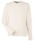 J America 8721 BTB Fleece Crewneck Sweatshirt in Oyster