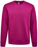 J America 8721 BTB Fleece Crewneck Sweatshirt in Boysenberry