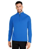 North End NE410 Men's Revive Coolcore® Quarter-Zi in Lt nautical blue