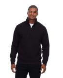 Threadfast Apparel 320Q Unisex Ultimate Fleece Qua in Black