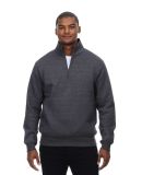 Threadfast Apparel 320Q Unisex Ultimate Fleece Qua in Charcoal heather