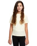 US Blanks US2000Y Youth Organic Cotton T-Shirt in Light yellow