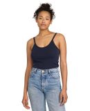 US Blanks US532OR Ladies' Organic Baby Rib Tank in Midnight
