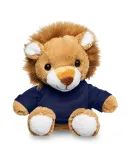 Promo Goods  TY6035 7 Plush Lion With T-Shirt in Navy blue