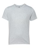 Next Level 6310 Boy's Tri-Blend Crew in Heather white
