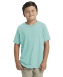 Next Level 6310 Boy's Tri-Blend Crew in Tahiti blue