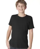 Next Level 6310 Boy's Tri-Blend Crew in Vintage black