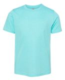 Next Level 6310 Boy's Tri-Blend Crew in Tahiti blue