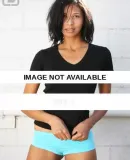4356 American Apparel Womens Baby Rib Short Sleeve White