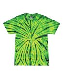 H1000 Tie-Dyes Adult Tie-Dyed Cotton Tee in Wild spider