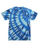 H1000 Tie-Dyes Adult Tie-Dyed Cotton Tee in Serenity