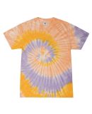 H1000 Tie-Dyes Adult Tie-Dyed Cotton Tee in Sunflower