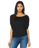 Bella + Canvas 8806 Ladies' Flowy Circle Top in Black