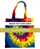 9222 Tie Dyes Cotton Tote Bag Lollipop Swirl 15