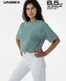 Los Angeles Apparel 1203GD Heavy Jersey Tee w/ Bin in Atlantic green