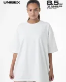 Los Angeles Apparel 1203GD Heavy Jersey Tee w/ Bin in Off white