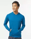 Kastlfel 4022 RecycledSoft™ Hooded Long Sleeve T in Breaker blue