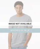 Tultex 602CVC Combed CVC T-Shirt Heather Ice Blue
