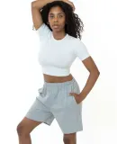 Los Angeles Apparel 1241GD Mid-Length Heavy Jersey in Heather grey