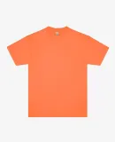 Los Angeles Apparel 1801NEON S/S Neon Crew Neck 6. in Neon orange