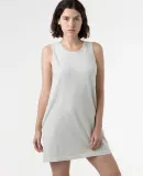 Los Angeles Apparel 1840GD 18/1 Pkt Tank Dress in Cement