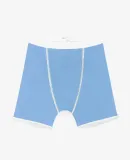 Los Angeles Apparel 44043 Baby Rib Boxer Brief in Baby blue