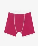 Los Angeles Apparel 44043 Baby Rib Boxer Brief in Fuchsia