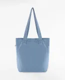 Los Angeles Apparel BD01 Bull Denim Tote Bag in Clear blue