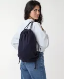 Los Angeles Apparel BD09 Drawstring Bag in Navy