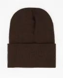 Los Angeles Apparel BEANIE Classic Cuff Beanie in Brown