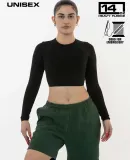 Los Angeles Apparel HF02GD Heavy Fleece Mid Short in Ivy