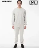Los Angeles Apparel HF04GD Heavy Fleece Sweatpant  in Cement