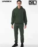 Los Angeles Apparel HF04GD Heavy Fleece Sweatpant  in Ivy