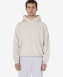 Los Angeles Apparel HF09GD Heavy Fleece Plain Hood in Cement